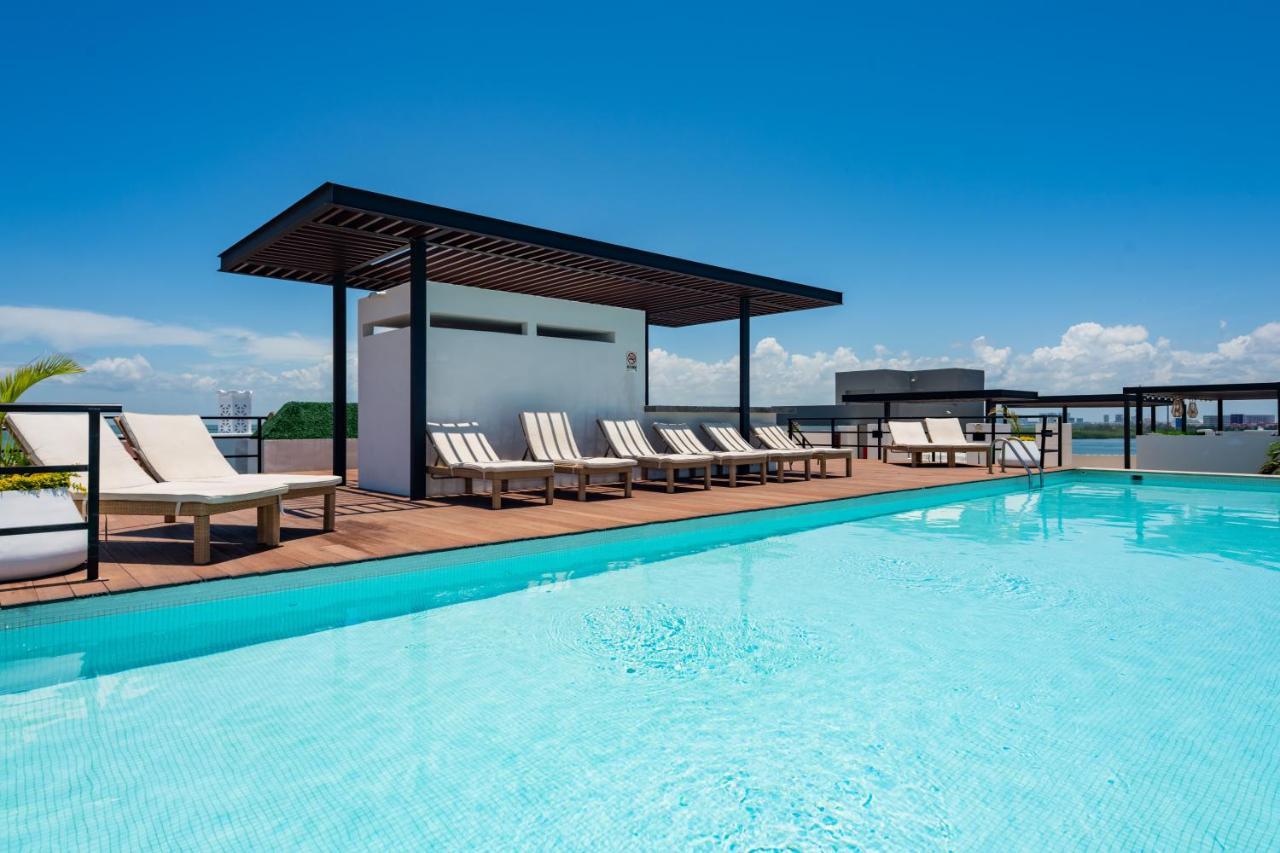 Aloja Oceanview In The Hotel Zone Cancún Eksteriør billede
